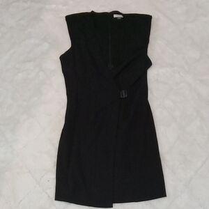 Calvin Klein Black Long Sleeve Dress
